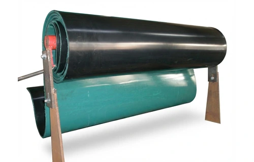 plain rubber pulley lagging