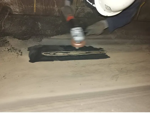 conveyor belt repair process