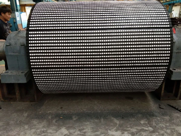conveyor ceramic pulley lagging installation